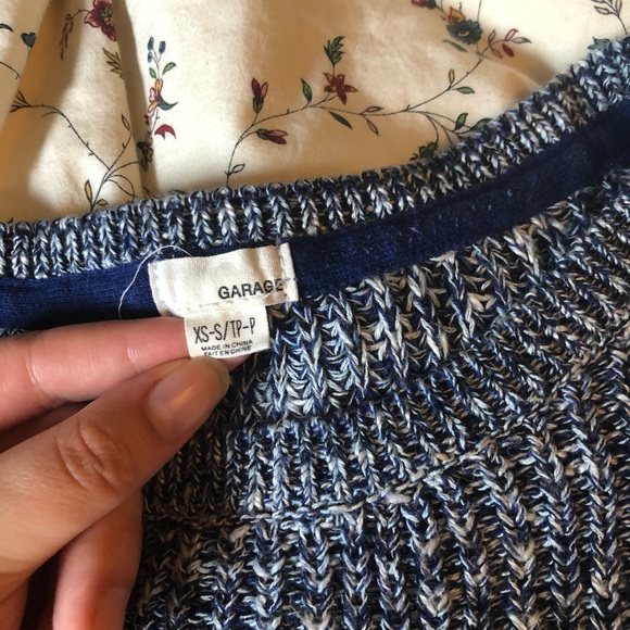 Chunky oversized knit sweater - Picture 3 of 3